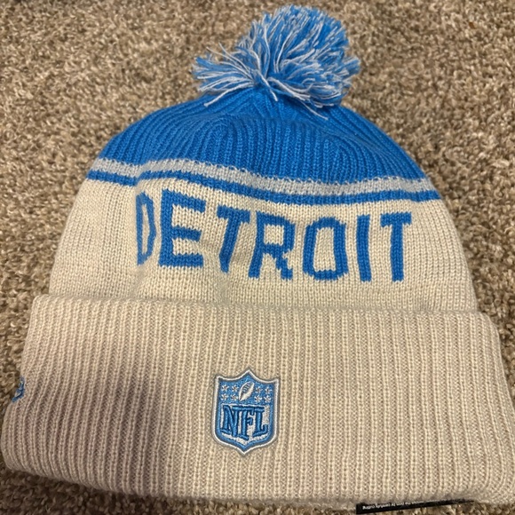 Brand New Detroit Lions NFL beanie hat by New era - Picture 2 of 2